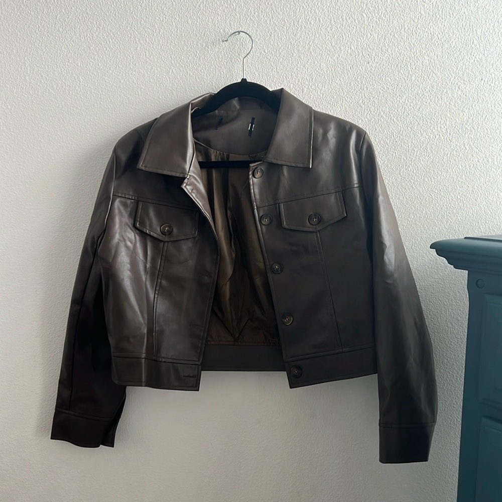 Brown Leather Jacket